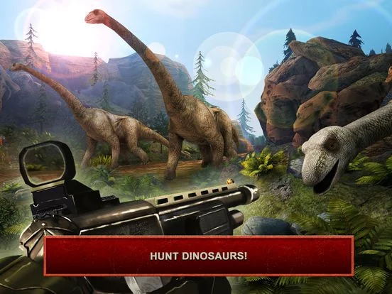 Изображение игры: Deadly Dino Hunter: Shooting game