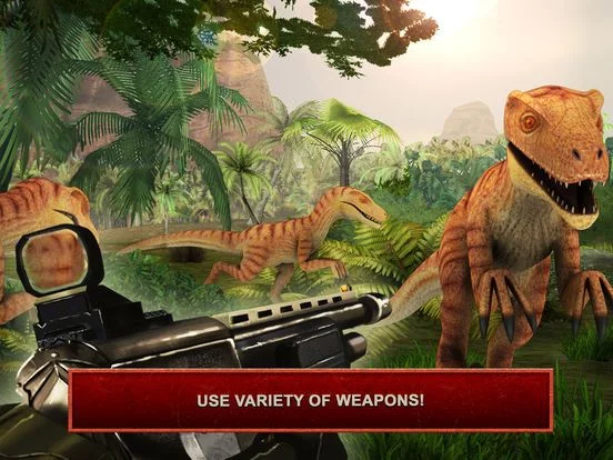 Изображение игры: Deadly Dino Hunter: Shooting game