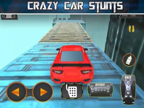 Изображение игры: Racing Car Stunts Advan