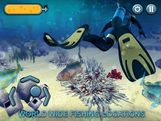 Изображение игры: Let’s Catch Fish: Spearfishing - 3D diving fishing