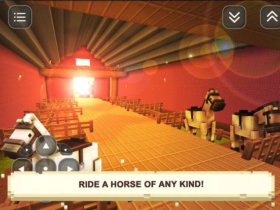 Изображение игры: My Blocky Horse Racing: Animal Care Game for Girls