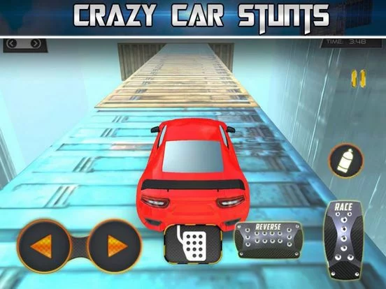 Изображение игры: Racing Car Stunts Advan