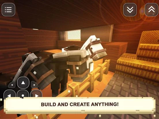 Изображение игры: My Blocky Horse Racing: Animal Care Game for Girls