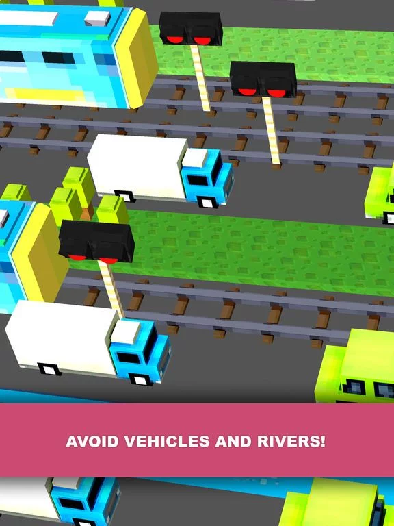 Изображение игры: Hop Heroes: Road Jump Game