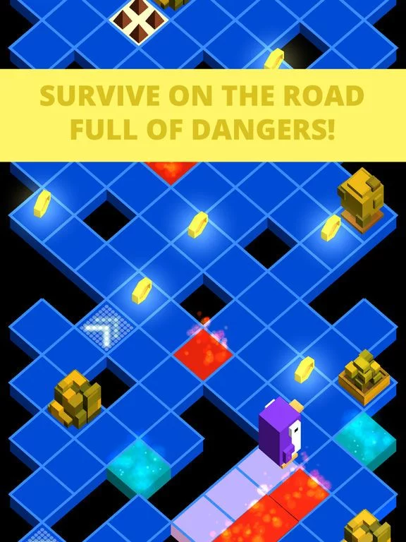 Изображение игры: Cube Roll Frenzy