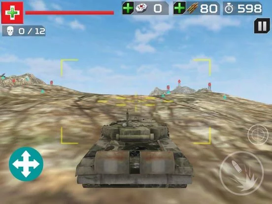 Изображение игры: Tank Battle Shoot Epic
