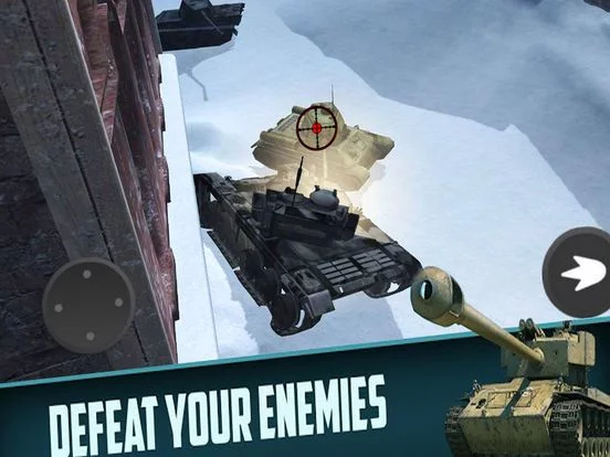 Изображение игры: War World Tank II 1945