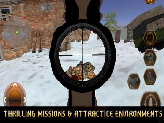 Изображение игры: US Army Attack: Snow War