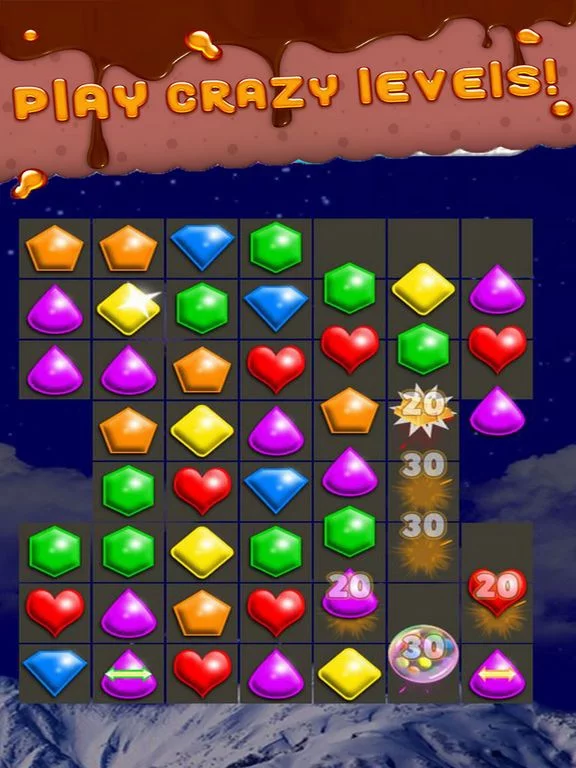 Изображение игры: New Combat Cookies Match3