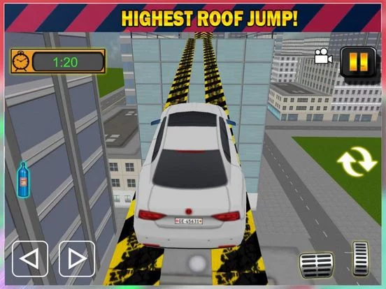 Изображение игры: Jumping Car Driving 3D