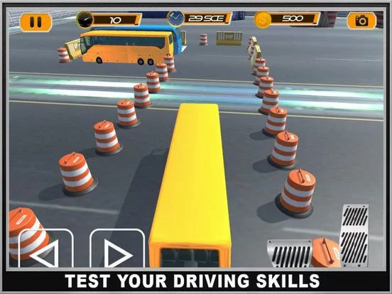 Изображение игры: School Bus Driving Skill