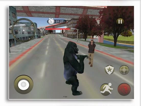 Изображение игры: Gorilla Fighting City