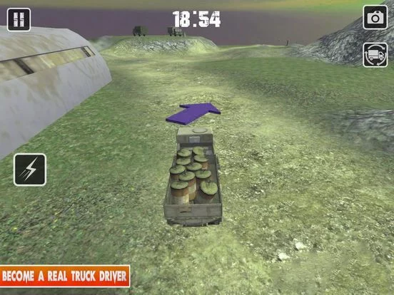 Изображение игры: Truck Driver:OffRoad Cargo Sim