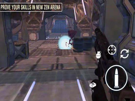 Изображение игры: Alien Shooting: Spaceship Mons