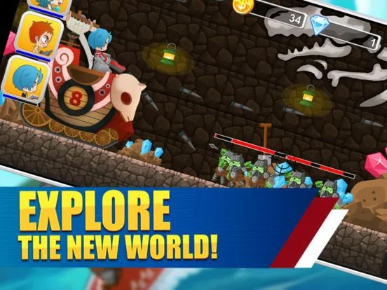 Изображение игры: Pirates Hero Fury Shooting on The Road Pro Edition