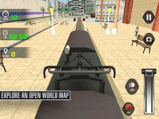 Изображение игры: Train Driving: Welcome To City