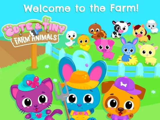 Изображение игры: Cute & Tiny Farm Animals