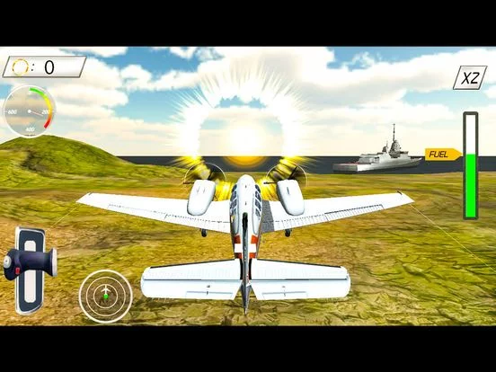 Изображение игры: Perfect Airplane Pilot Flight Simulator