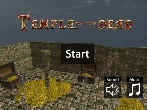 Изображение игры: Temple of the Dead Free - 3D FPS Game