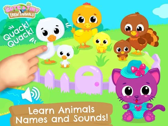 Изображение игры: Cute & Tiny Farm Animals