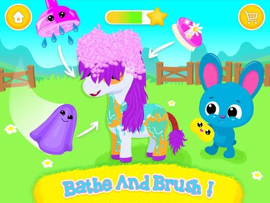 Изображение игры: Cute & Tiny Horses