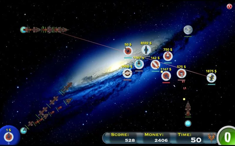 Изображение игры: Defendo Galaxy