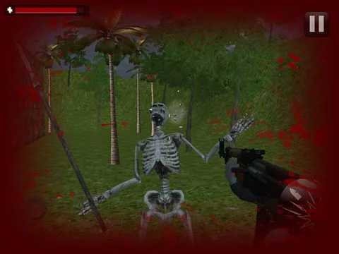 Изображение игры: Temple of the Dead Free - 3D FPS Game