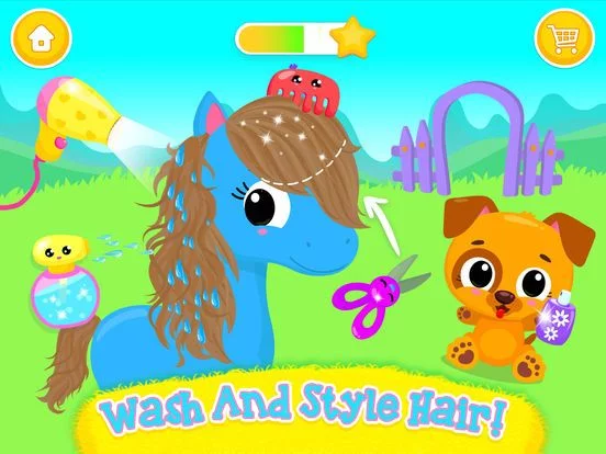 Изображение игры: Cute & Tiny Horses