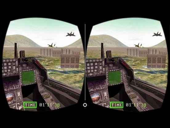 Изображение игры: VR Jet Fighter Combat Flight simulator game Best