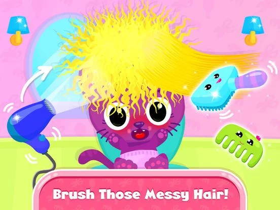 Изображение игры: Cute & Tiny Hair Salon
