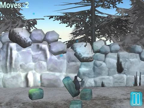 Изображение игры: Penguin Ice Crush 3D Free - Strategy Puzzle Game