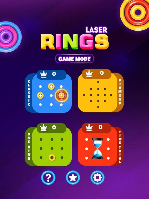 Изображение игры: Laser Rings Lite