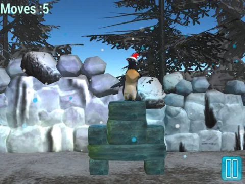 Изображение игры: Penguin Ice Crush 3D Free - Strategy Puzzle Game