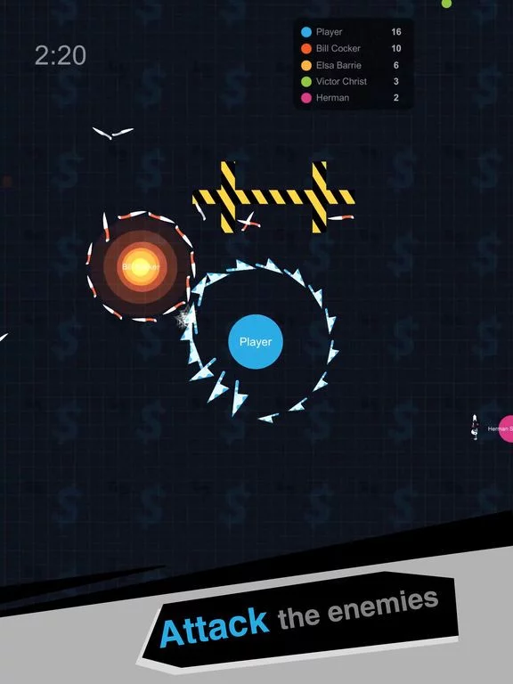Изображение игры: Knife.io