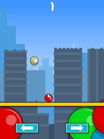Изображение игры: Bouncy FootBall vs Red Ball FREE