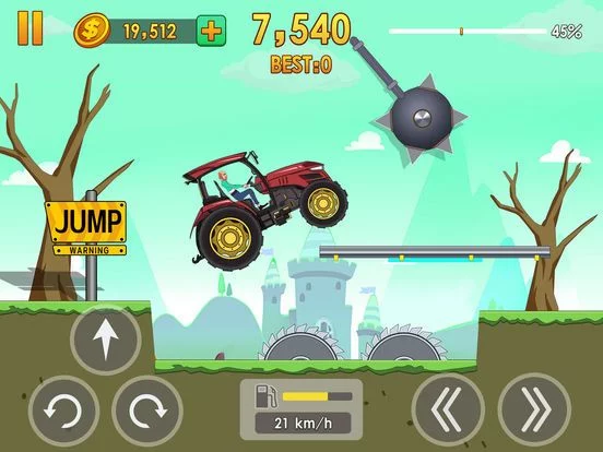 Изображение игры: Wheel Driving: Car Climb Game