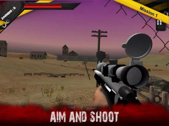 Изображение игры: Hero Sniper Z Shoot