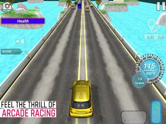 Изображение игры: X Fast Racing Highway City