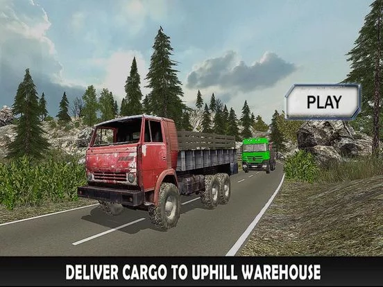 Изображение игры: Duty Truck Cargo Mountain
