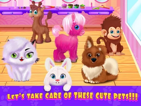 Изображение игры: Puppy & Kitty Fashion Salon