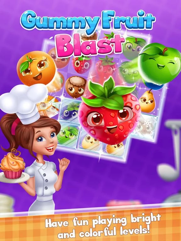 Изображение игры: Gummy Fruit Blast