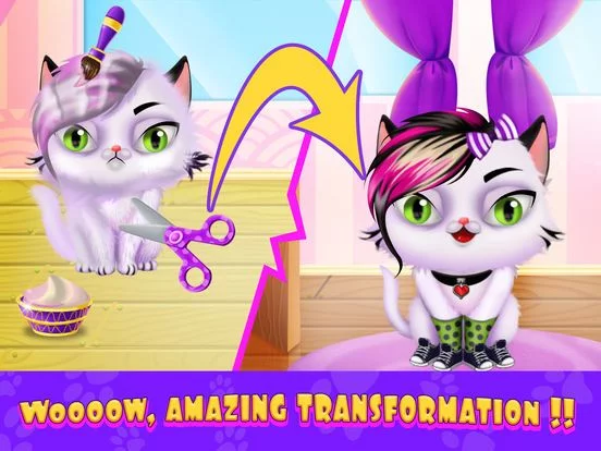 Изображение игры: Puppy & Kitty Fashion Salon