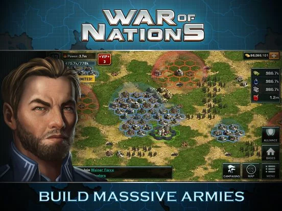 Изображение игры: War of Nations - PVP Strategy