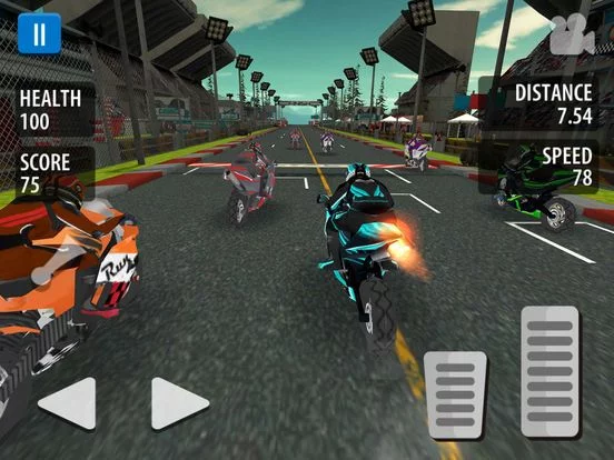 Изображение игры: Bike GP Rider: The Moto Race