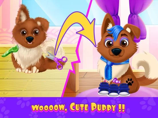 Изображение игры: Puppy & Kitty Fashion Salon