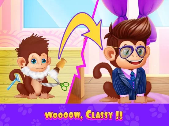 Изображение игры: Puppy & Kitty Fashion Salon