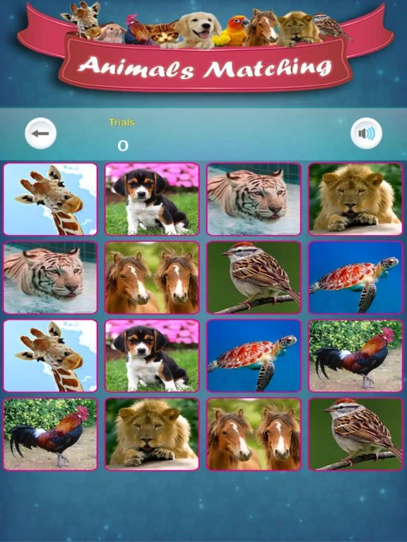 Изображение игры: Matching Madness - Animals