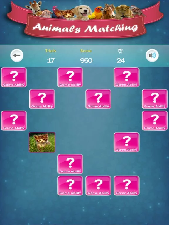 Изображение игры: Matching Madness - Animals