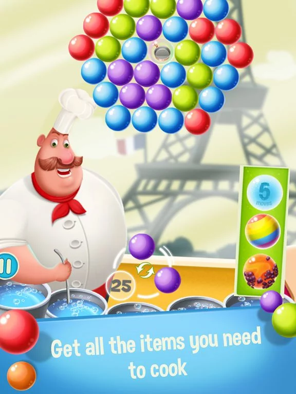 Изображение игры: Chef Pop: Bubble World