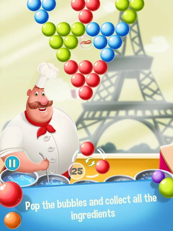 Изображение игры: Chef Pop: Bubble World